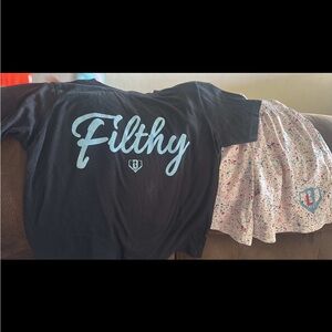 Black and White Kids T-Shirt Set